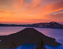 Evenings last light, Crater Lake NP, Oregon