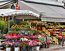 Le Cler flower shop, Paris France