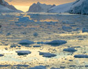 Evening light Waters Just Off of Antarctic Pennisula