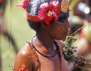 Female Dancer trobriand Island Papua New Guinea